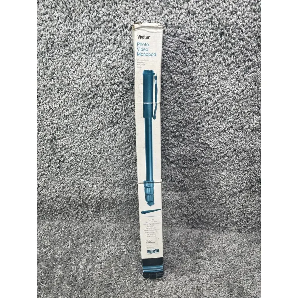 Vivitar Photo Video Monopod With Case 28mm 67